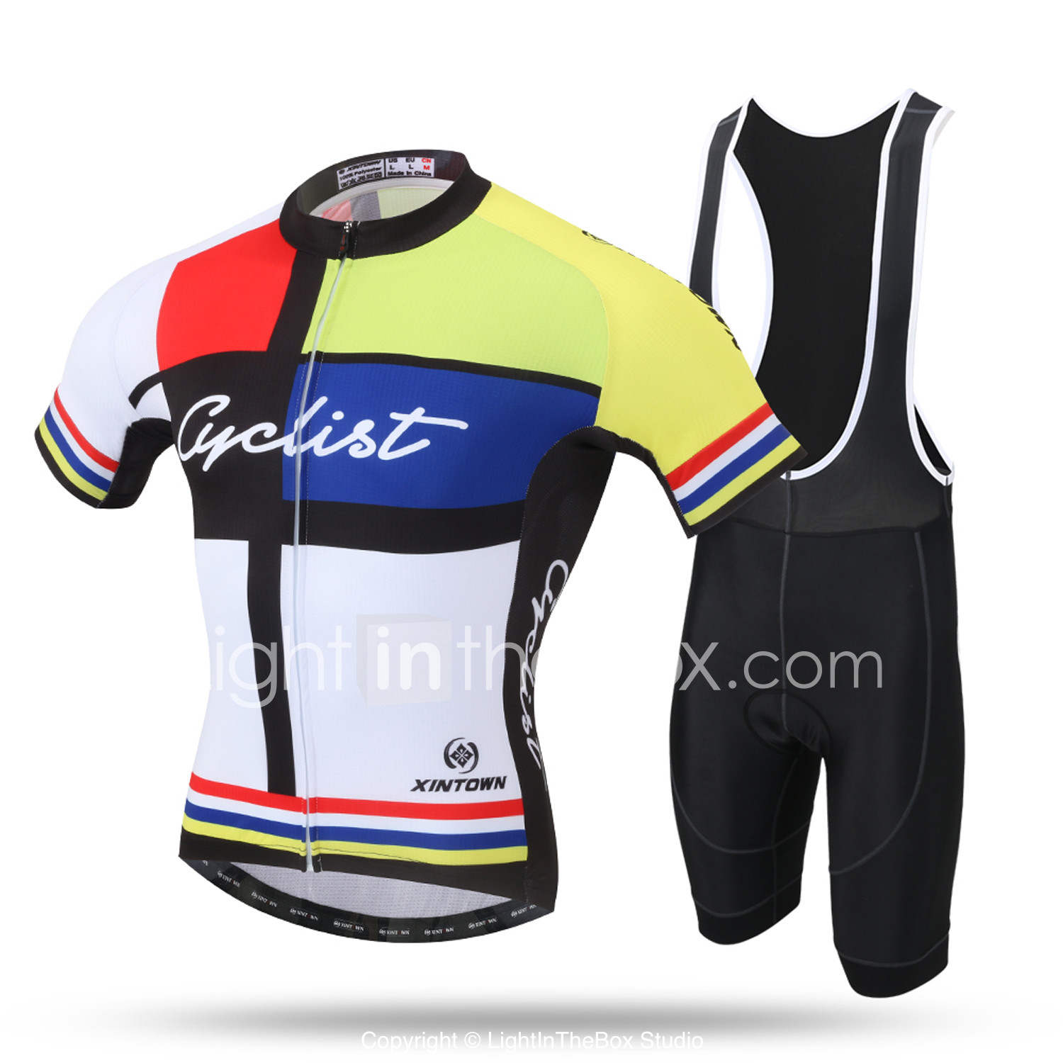 XINTOWN Cycling Jersey for Women Long Sleeves Zipper Pocket Color Printed Quick-Dry Fitness Running Hiking Women/’s Sweatshirt