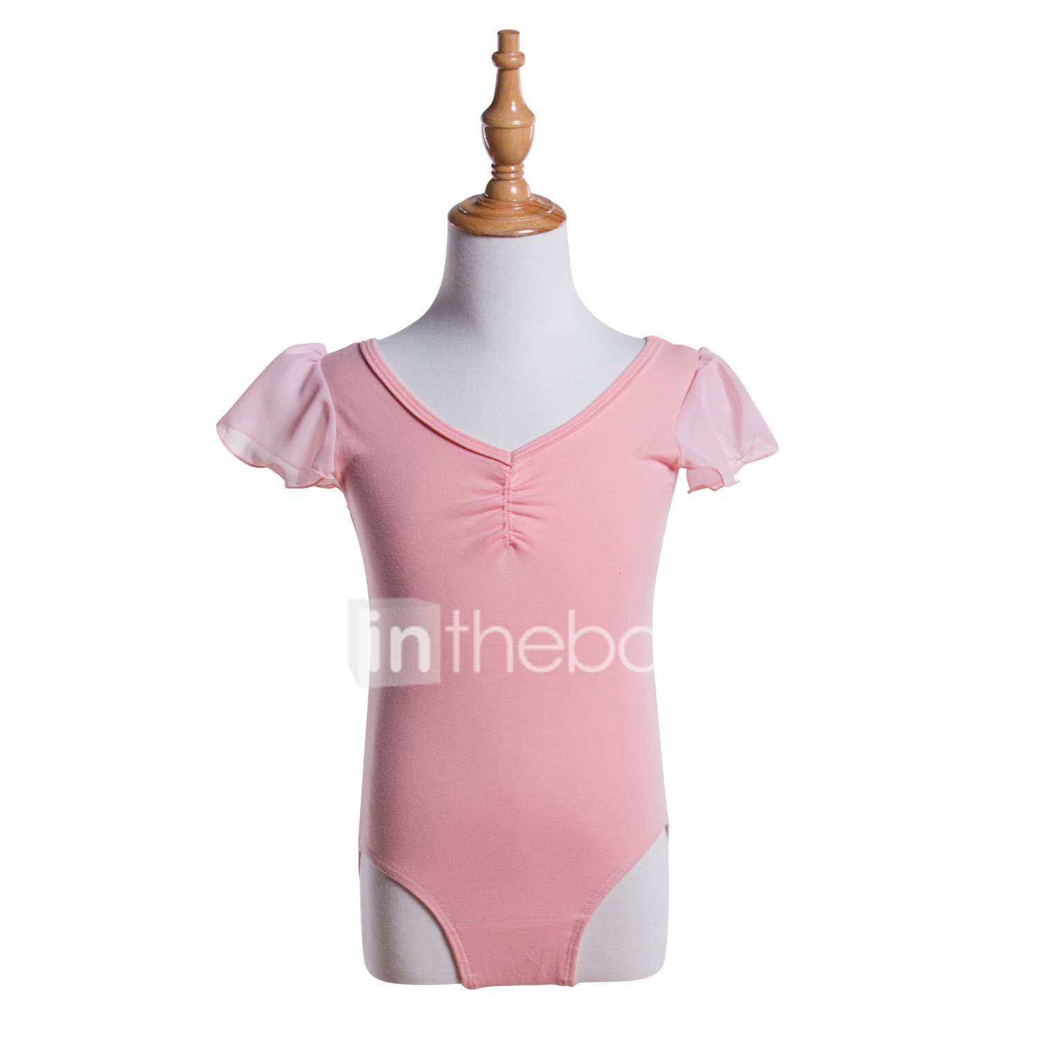 Play Tailor Gymnastic Leotards for Girls Toddler Gymnastics Ballet Dance Leotard Flutter Sleeve One Piece Dancewear
