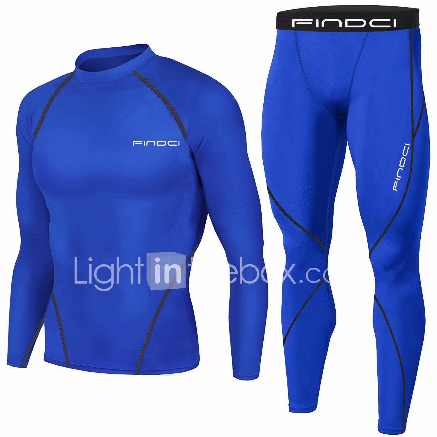 Findci Womens Shirt Short Pants Soft Compression Sweatsuits Sports Tight Base Layer Suits