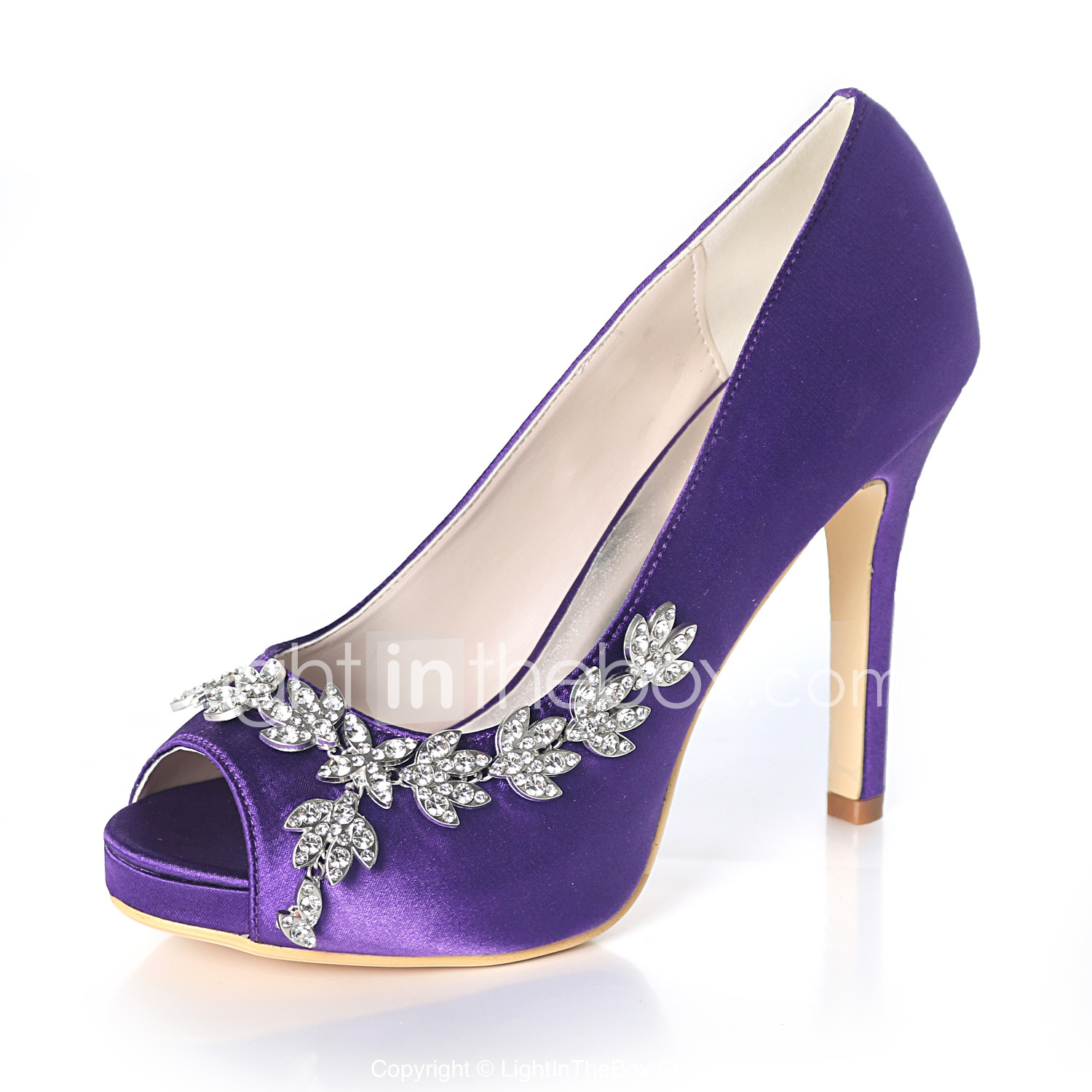 dark purple wedding shoes