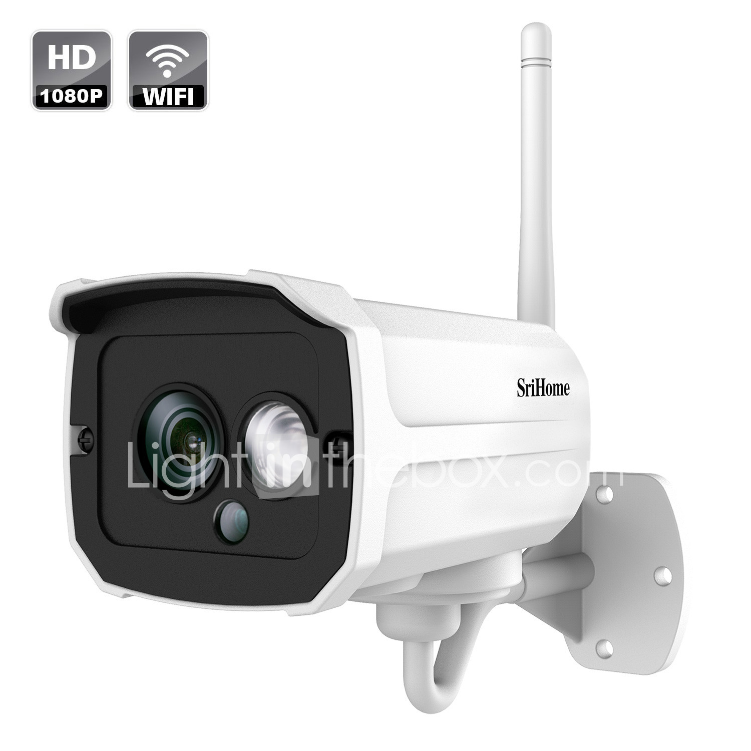 Sricam SH024 1080P HD H.264 WIFI 2.0MP Wireless CCTV Security IP Camera TF Slot