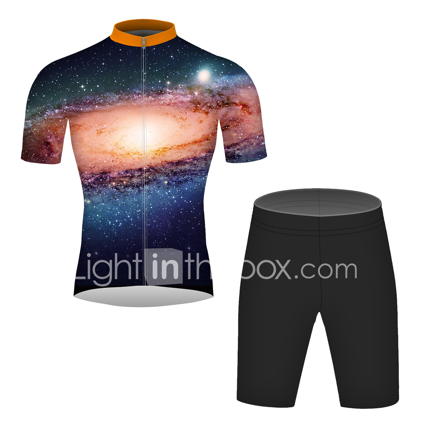 orange mountain bike jersey