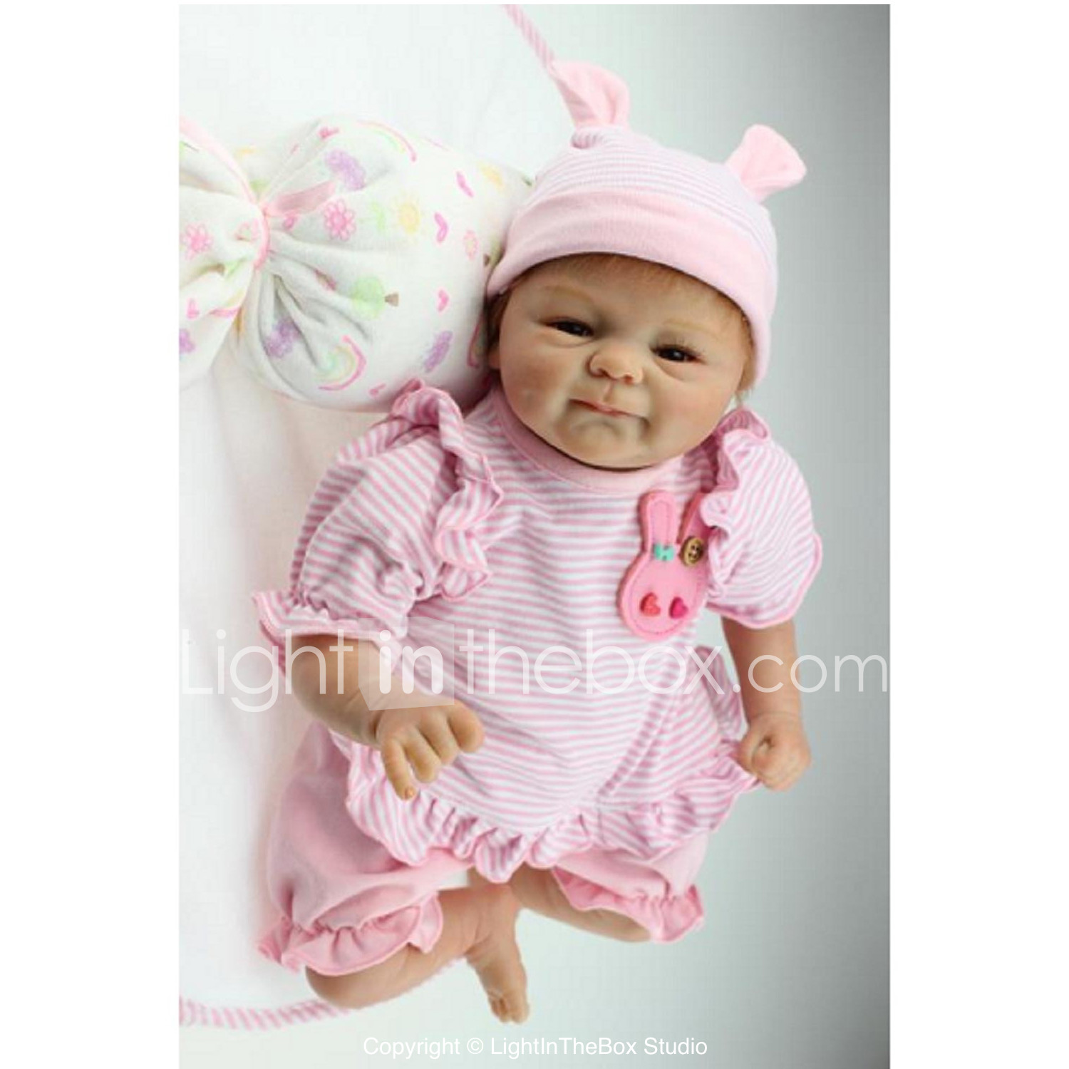Handmade Doll Clothes Headband Horn Dress Outfit for 18 INCH Dolls Gift Girl Kid