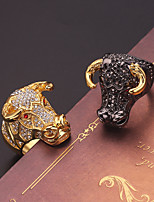 1567 Amatista Marquesa Simulado Diamante Anillo Acero Inoxidable Oro