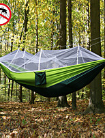 x 59 L Parachute Fabric Camping Hammock Portable Nylon Hammock for Backpacking Camping Travel Double Single Hammocks for Camping 110 W HoLiv Camping Hammock with Net Mosquito