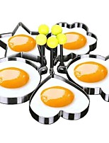 Egg Maker Molds 1 PCS Stainless Steel Fried Egg Molds Non Stick Mold Kitchen Cooking Tool for Frying McMuffin or Shaping Eggs Egg Poacher