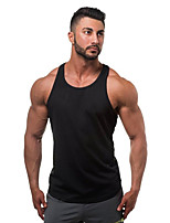 Mens Crew Neck Solid Color Cotton Undershirt Vest Dry Fit Workout Gym Tee Shirts,5-Pack Leaf2you Mens Sleeveless Tank Tops 