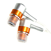 In-Ear Stereo Earphones (Orange)