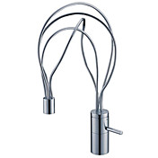 Single Handle Chrome Centerset Faucet (Cold and Hot Switch) (0599-QH0500)