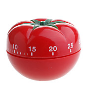 Tomato Shaped 60-Minute Kitchen Cooking Mechanical Timer 