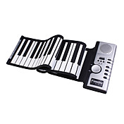 61-Key Digital Roll-up Soft Keyboard Piano with MIDI