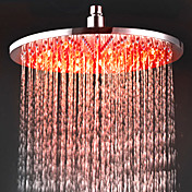 12 Inch Chromed Brass LED Rain Shower Head (0913 -8109)