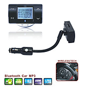 Car MP3 Player Bluetooth Handsfree - FM Transmitter with Steering Wheel Remote Control - Support SD Card - USB flash - FM8100