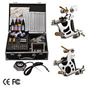 Professional Tattoo Kit With 2 Tattoo Guns and LCD Power