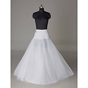 Nylon A-Line Full Gown 2 Tier Floor-length Slip Style/ Wedding Petticoats