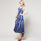 TS Tie Dye Ruffled Hem Maxi Dress
