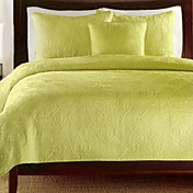 Veena 3pc Quilt set (green)