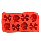 Cross Bones Shaped Ice Mold