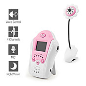 Baby Monitor with Night Vision and AV OUT (Flower Design)