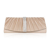 Satin With Rhinestone/ Bowknot Evening Handbags/ Clutches More Colors Available