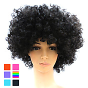 Capless Synthetic Afro Costume Party Wig