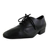 Real Leather Upper Dance Shoes Ballroom Modern Shoes for Men and Kids