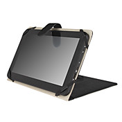 Leather Protective Case with Adjustable Stand for 10 Inch Tablet PC - Black