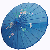 Royalblue Silk Parasol
