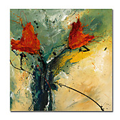 Hand-painted Abstract Oil Painting with Stretched Frame
