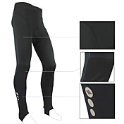 Santic - Men's Cycling Skins Pants A400 Calf Tight With Stirrup Winter 2011 Black Color