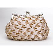 Gorgeous Satin Shell With Austria Rhinestone Evening Handbags/ Clutches More Colors Available