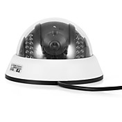 Dome Security Camera with 1/4 Inch Sharp Color CCD (Night Vision)