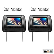 7 Inch Digital Screen Car Headrest Monitor, 1 Pair