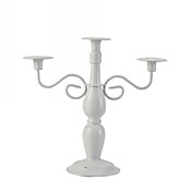 3 Head Metal Taper Candle Holder