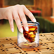 Cool Crystal Skull Head Shaped Shot Glass