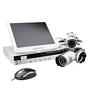 4 Channel HD H.264 DVR Kits + 10.5 Inch Digital LCD Screen + 4 Bullet cameras