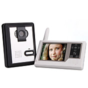2.4GHz Wireless 3.5 Inch Touch Screen Monitor Video Door Phone with Camera