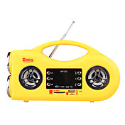 Card Mini Speaker Stereo FM with Radio Digital Display with LED Screen
