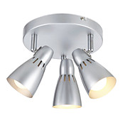 Semi Flush Mount with 3 Lights - Downward