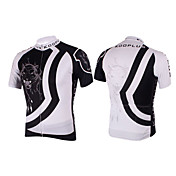 Kooplus-Mens Short Sleeve Clcying Jersey with 100% Polyester (Panther)