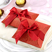 Classic Wedding Favor Box With Ribbon (Set of 12)