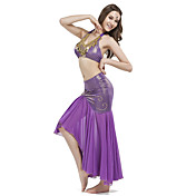 Crystal Cotton With Beading Dance Performance Outfit For Ladies More Colors