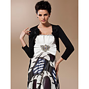 Cotton With Flowers At Collar Party/Evening/Career Jacket (More Colors)