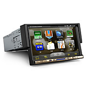 7 Inch 1Din Car DVD Player with GPS Bluetooth TV RDS