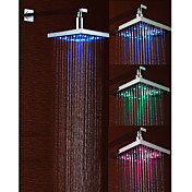 Chrome LED Rain Shower Head 1039-M4302