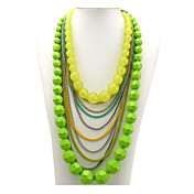 Fashion Acrylic Alloy Necklace (More Colors)