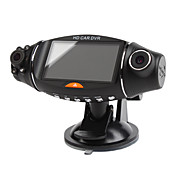 1280x480 2.7 Inch Display Car DVR with Dual Camera, Night Vision