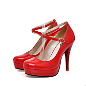 Patent Leather Stiletto Heel Closed Toe Pumps Party / Evening Shoes With Platform (More Colors) 