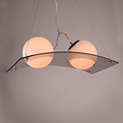Modern Pendant Light with 2 Lights