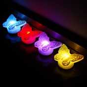 LED Butterfly  Favors (Set of 4 in Assorted Colors)